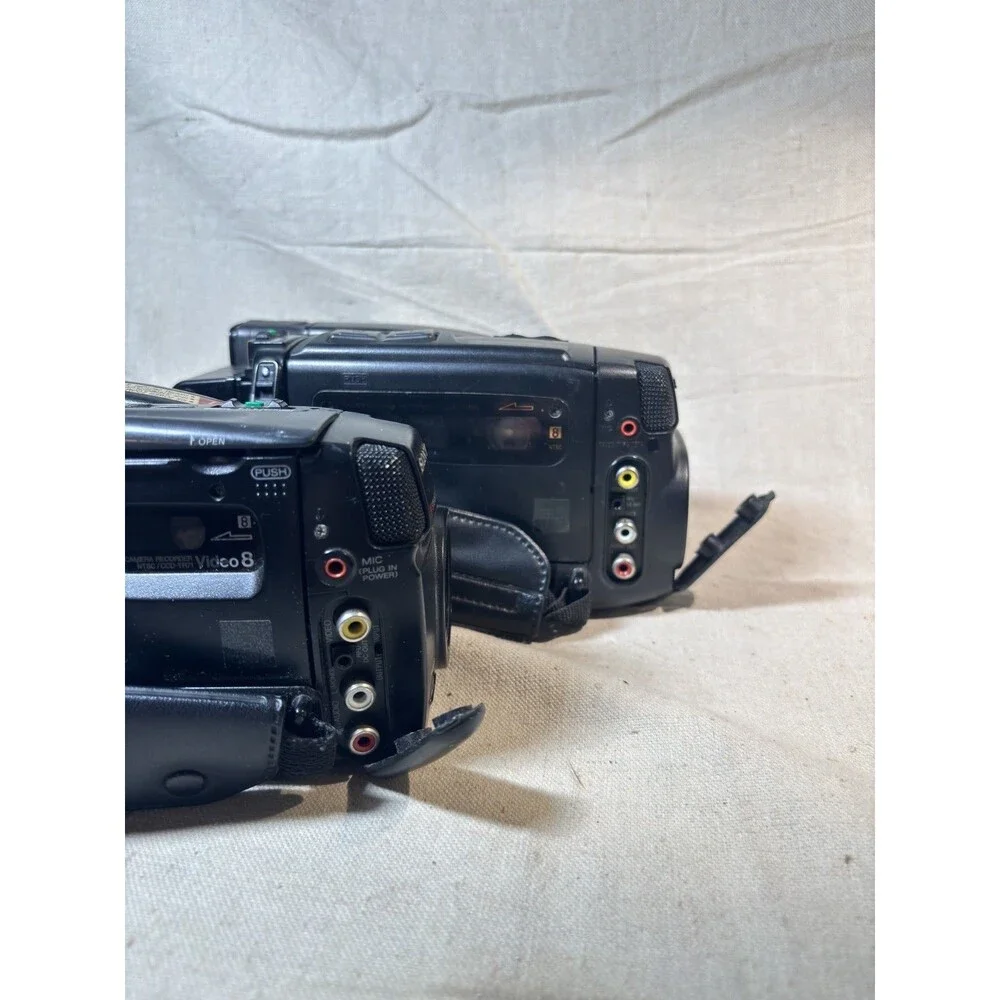Lot of 2 Sony 8mm HandyCams For Parts - CCD-TR65, CCD-TR71